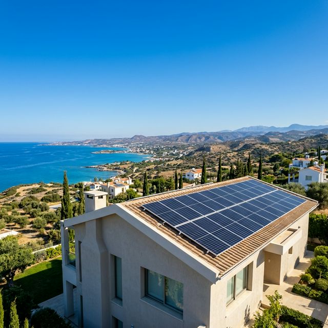 Kıbrıs'ta Solar Enerji Sistemi Kurulumu — 2026 Fiyat ve Maliyet Rehberi