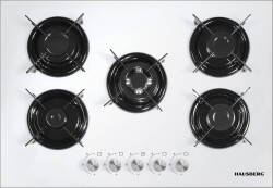 Hausberg Hb565Ab 5 Gözlü Cam Ocak