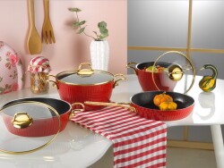 Lines Maya 7 Piece Gold Cover