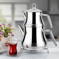 Lines Naz No2 Mini Size Teapot Crystal Handle