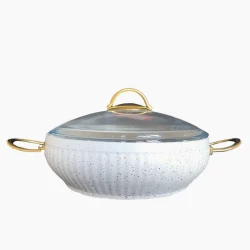Lines 24Cm Granite Casserole Pot