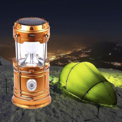 Solar Powered Multifunctional Camping Lantern