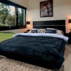 Welsoft Özel Seri Yorgan Çift Kişilik 195x215 cm - Siyah