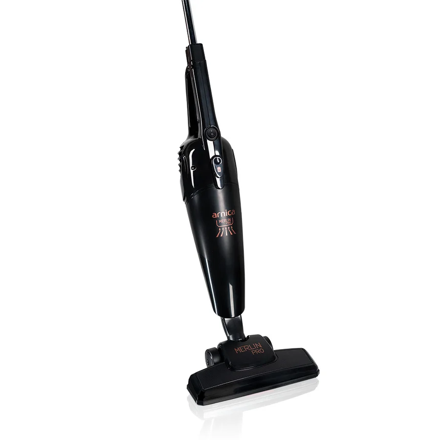 Arnica Merlin Pro ET13216 Dik Elektrikli Süpürge Siyah
