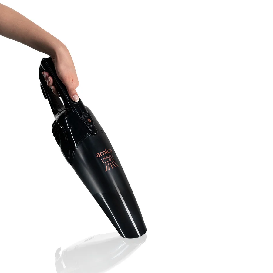 Arnica Merlin Pro ET13216 Dik Elektrikli Süpürge Siyah