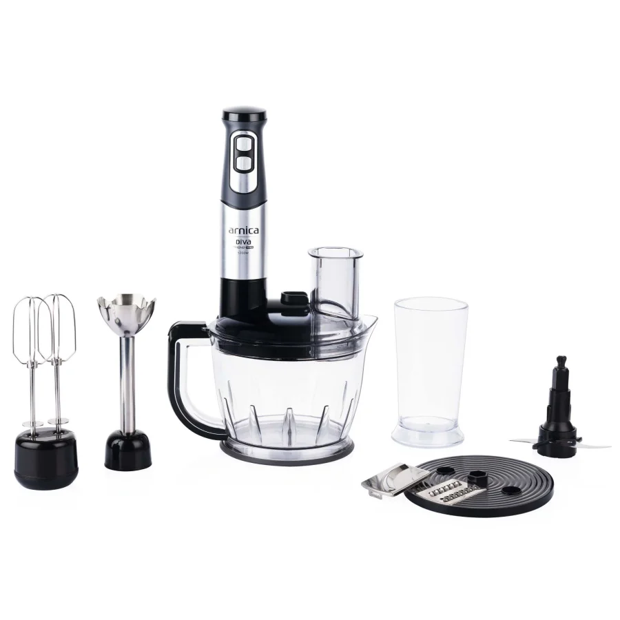 Arnica 12Pc Diva Trend Pro Blender Set Silver