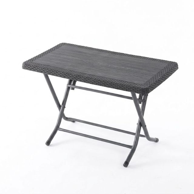 Heniver Rattan 70X120cm Katlanır Masa