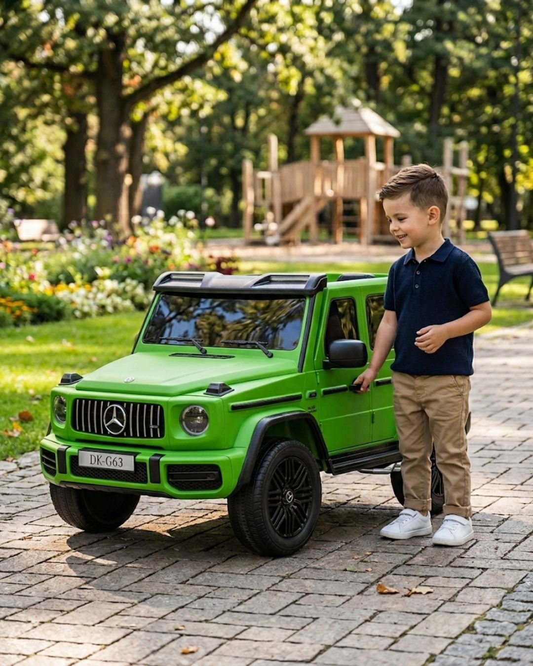 DK-G63 Akülü Çocuk Arabası