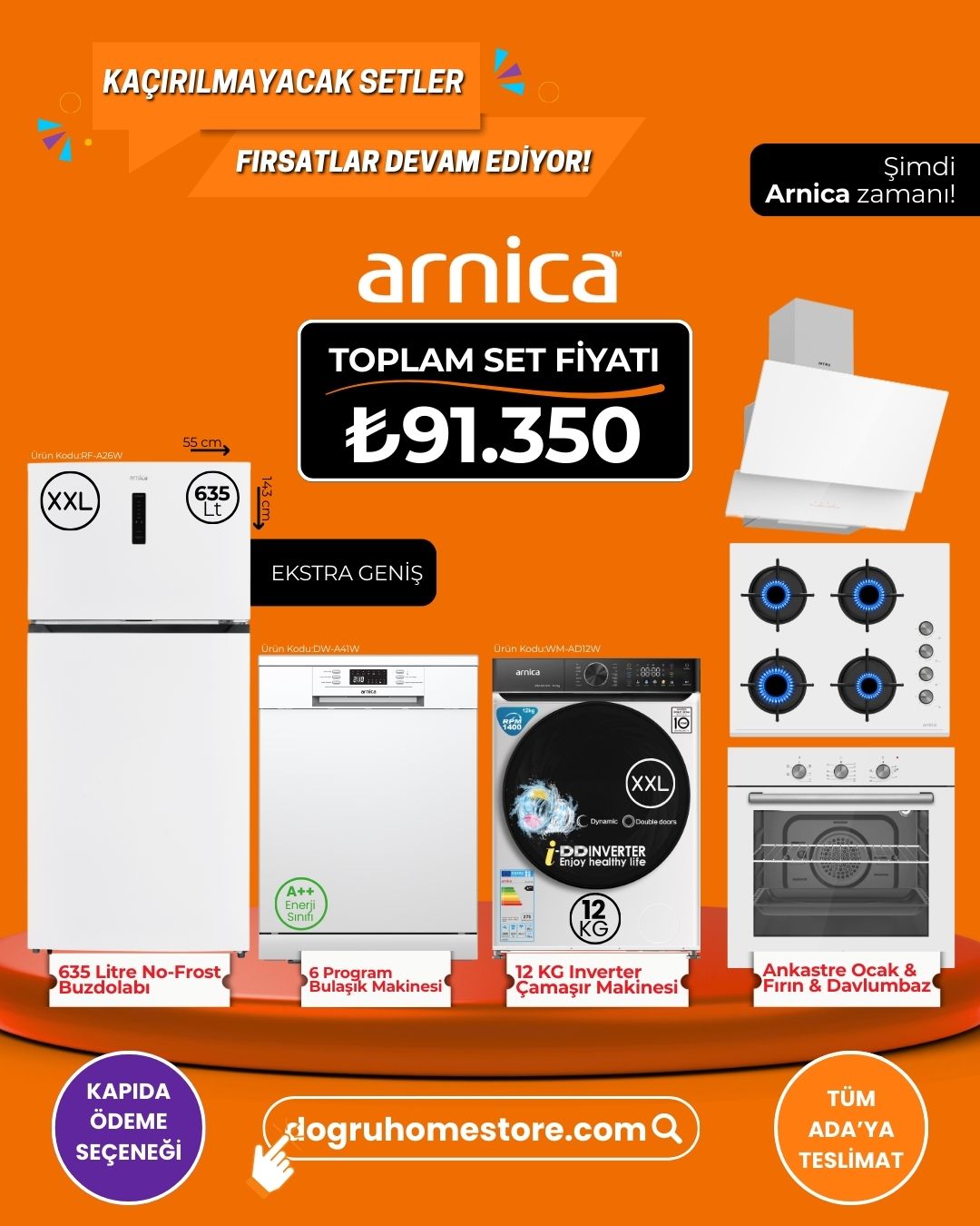 Arnica Süper Fırsatlar Set 4