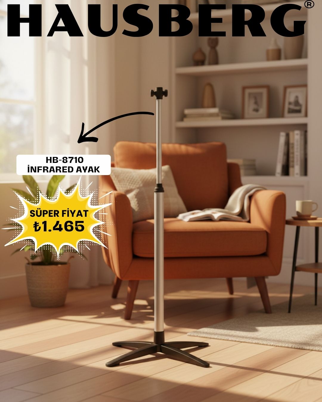 HAUSBERG 8710    İnfrared Ayak   