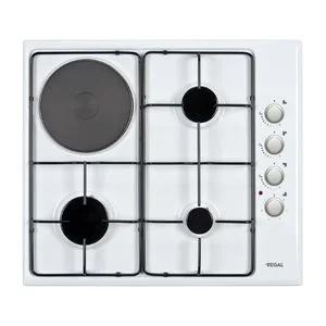 Regal AO 6030 B 60 cm 3 Gözlü Gazlı 1 Gözü Elektrikli Ankastre Ocak