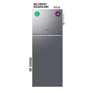 Regal NF 33020 SİLVER BUZDOLABI NO-FROST