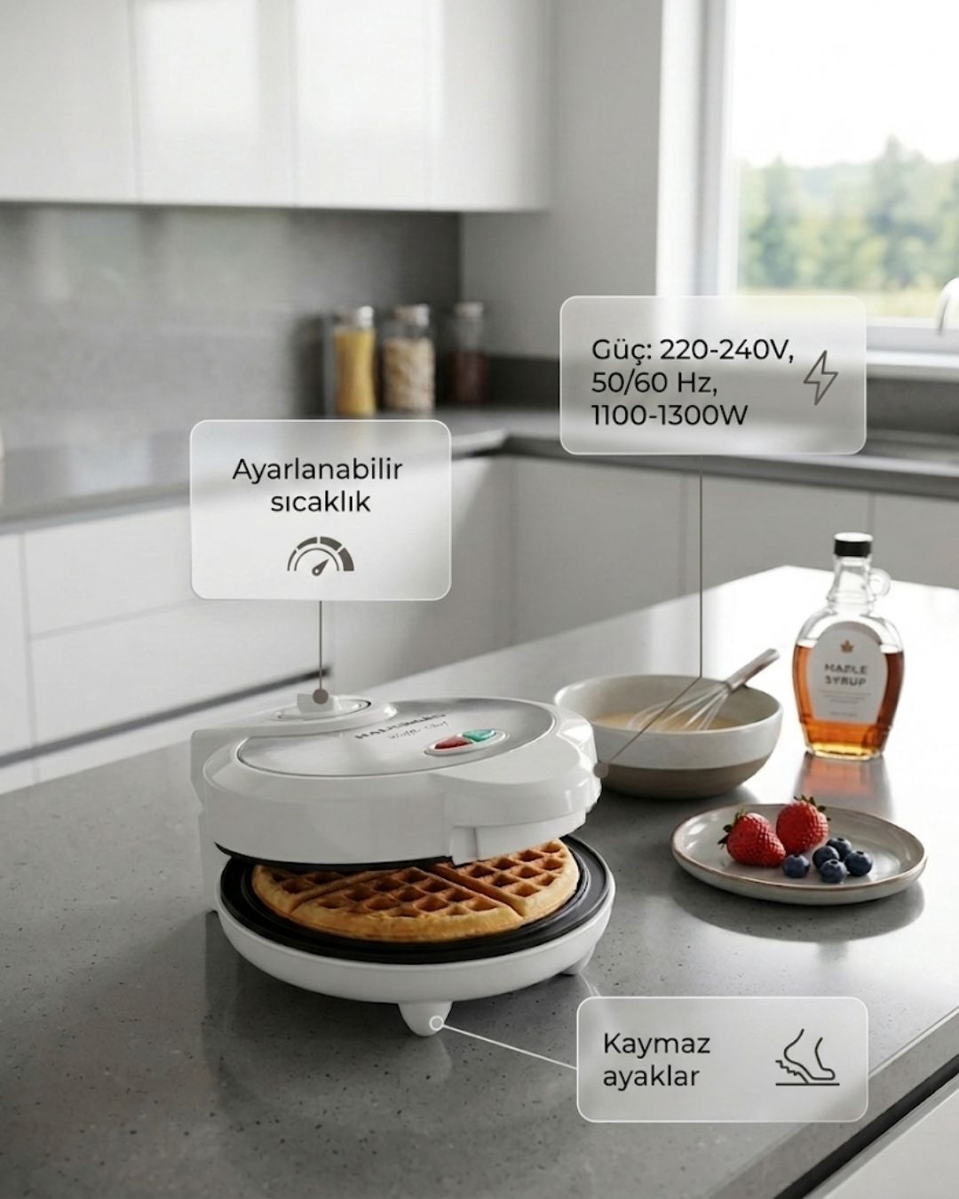 Hausberg Hb3562 Waffle Makinesi