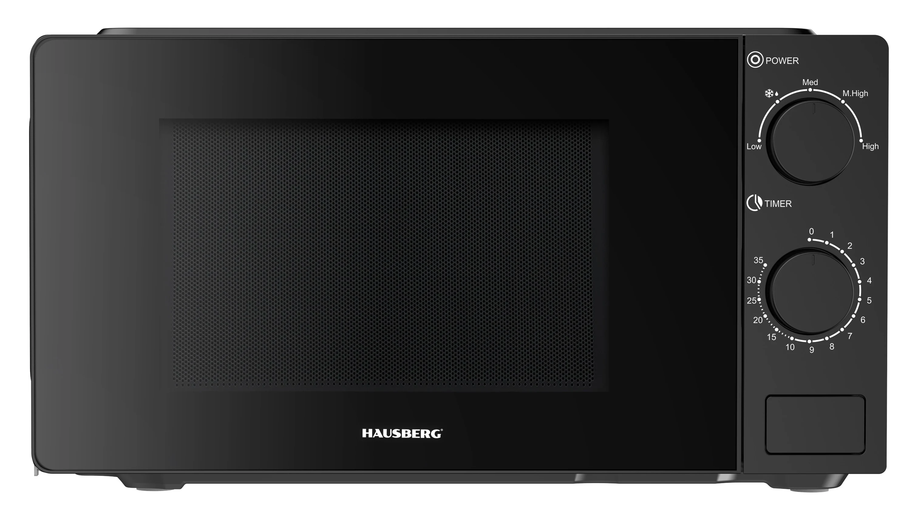 HAUSBERG HB 8008NG 20 L. Mikrodalga Siyah