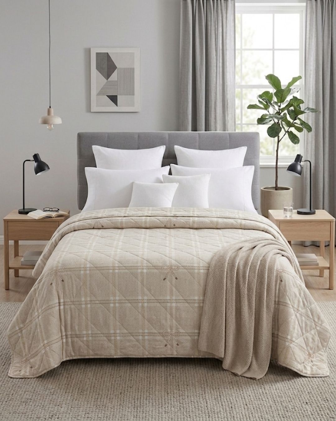 Orkide 200x220 Çok Amaçlı Yatak Örtüsü 