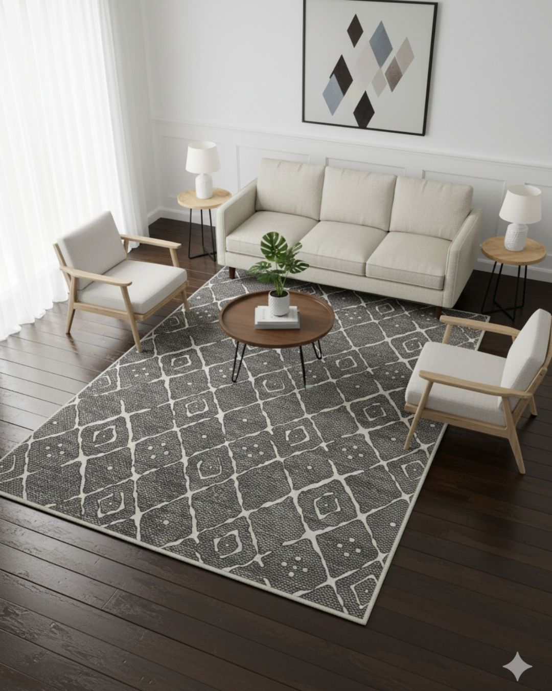 püskülsüz  4 Mt2 Halı  