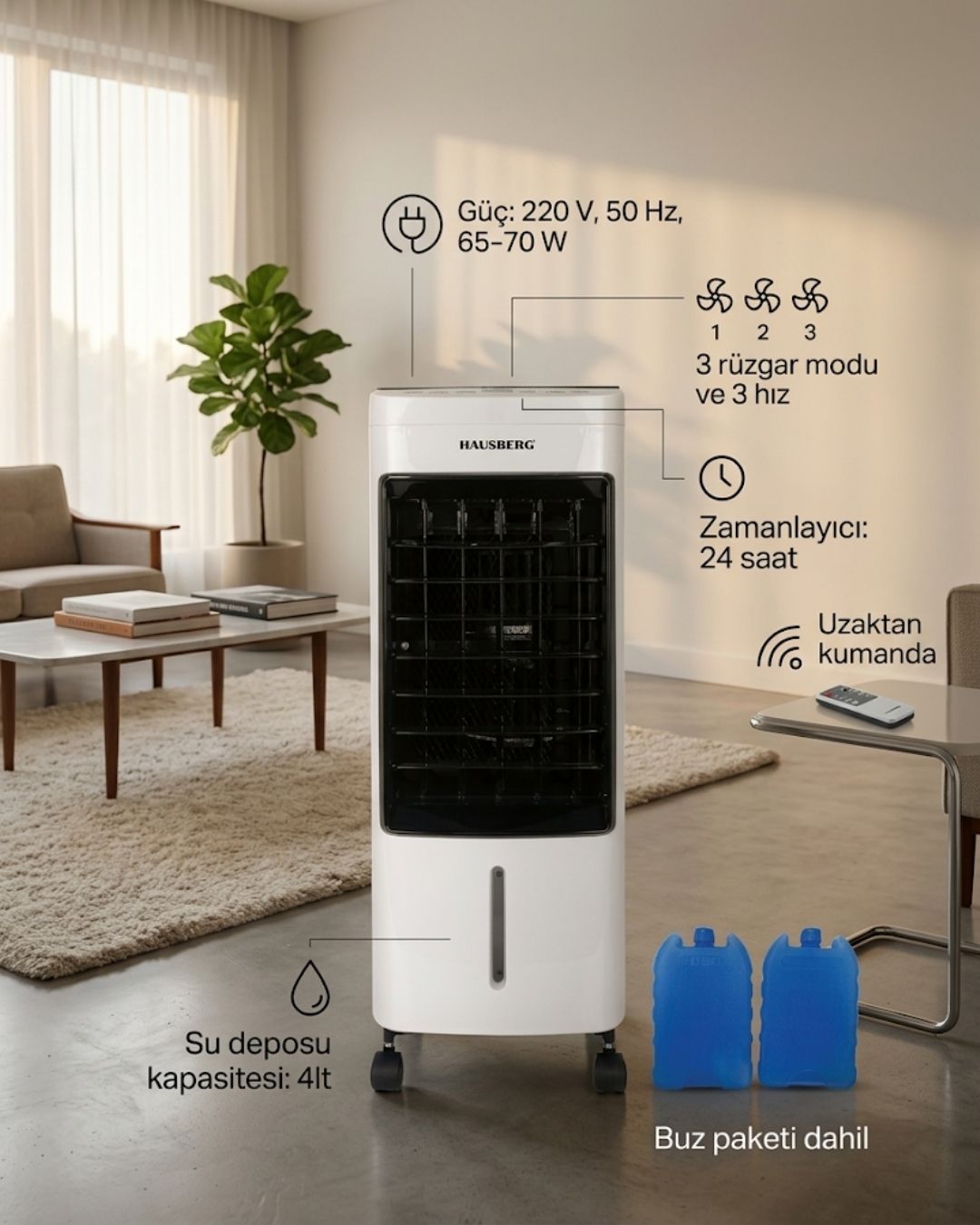 Hausberg Hb5955 Air Cooler