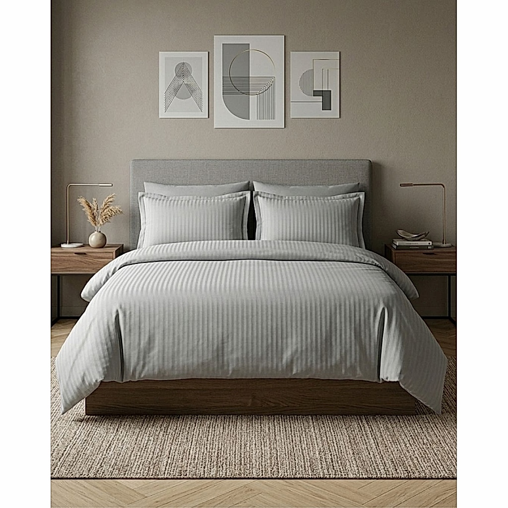 ORKIDE DELUX BAMBU SATEN 185X200 NEVRESIM TAKIMI