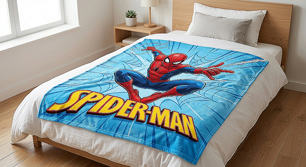 Orkide Welsoft  Spiderman Battaniye 180x220 CM