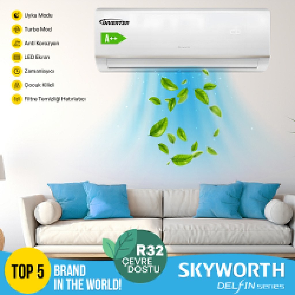Skyworth 24000 BTU Dc Inverter Klima
