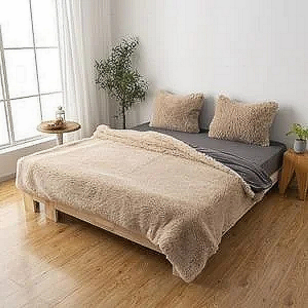 ORKIDE FUR DUVETCOVER SET DOUBLE