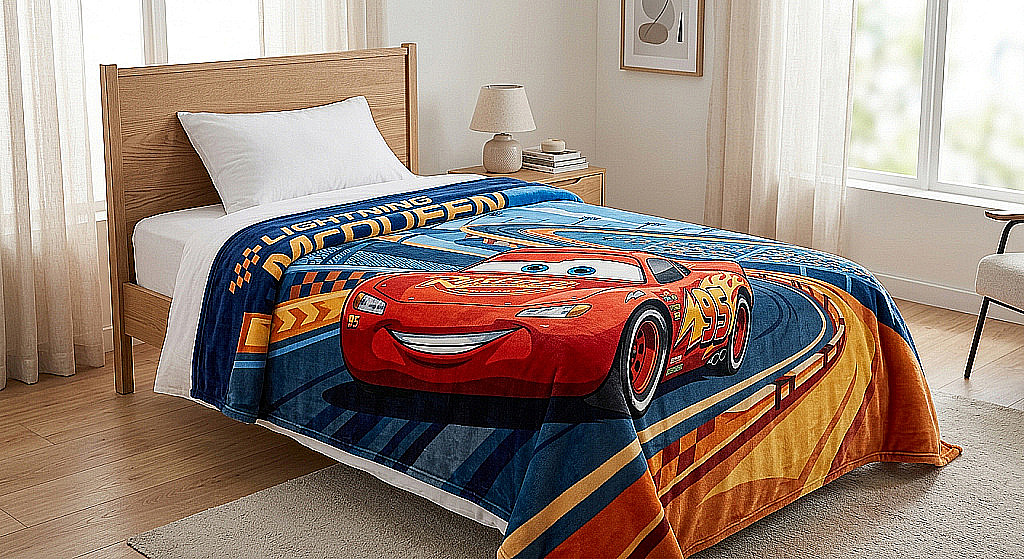 Orkide Welsoft  Şimşek McQueen Battaniye 180x220 CM