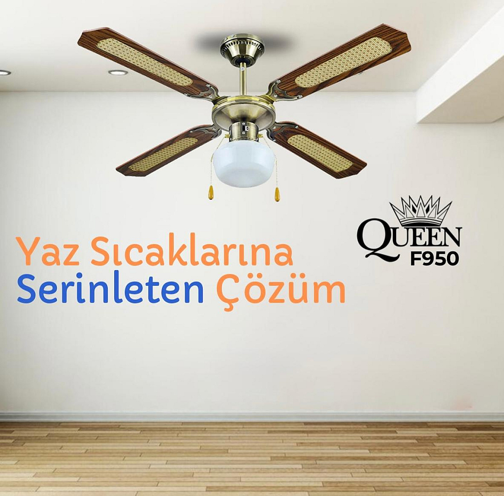 42" Queen F950 Tavan Vantilatörü