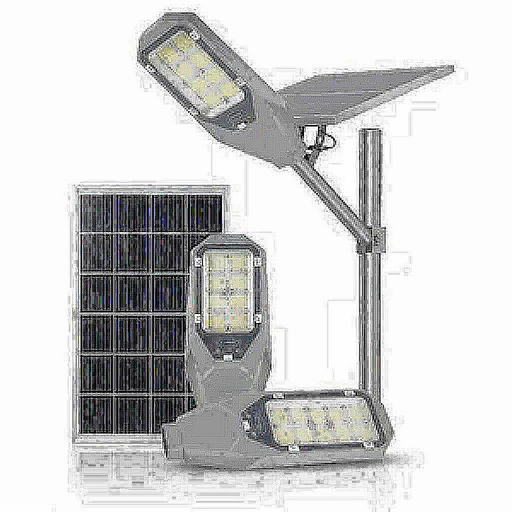 4000W Solar Sokak Lambası - A28-4000