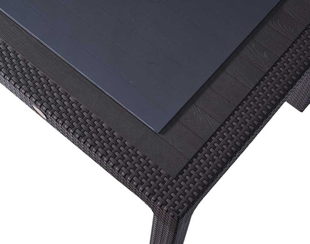 Heniver 90X150cm Camlı Masa