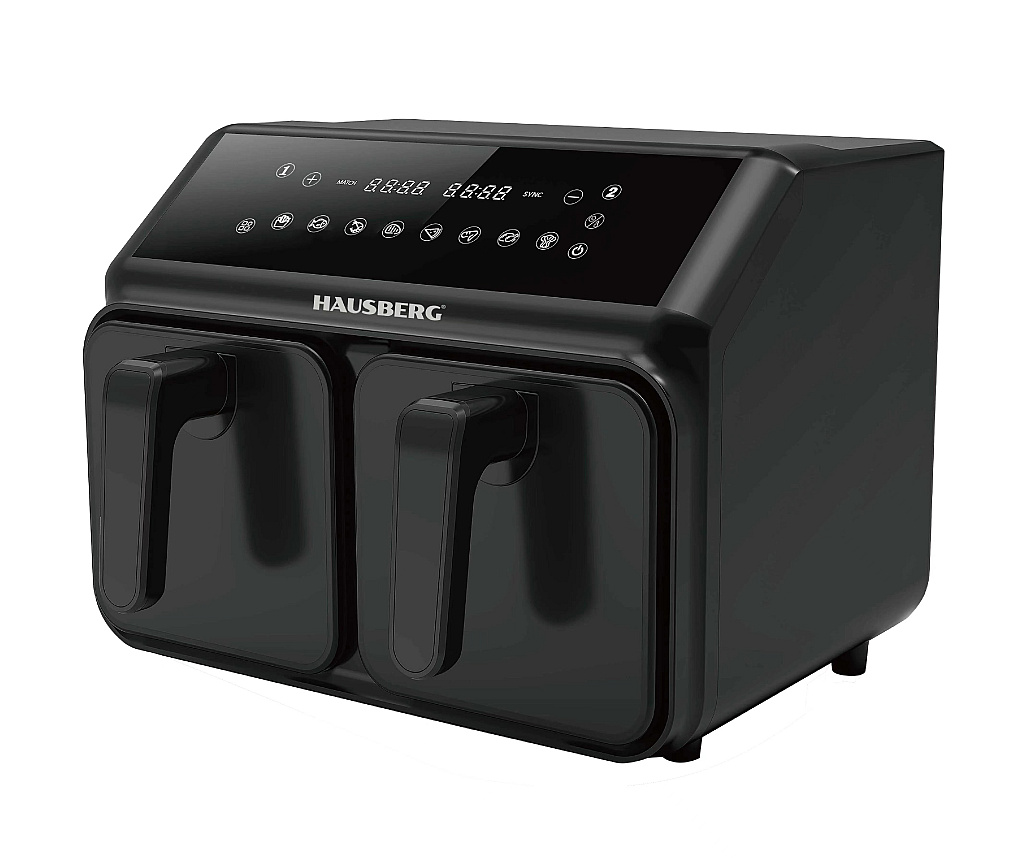 Hausberg Hb2375 Çift Hazneli Airfryer