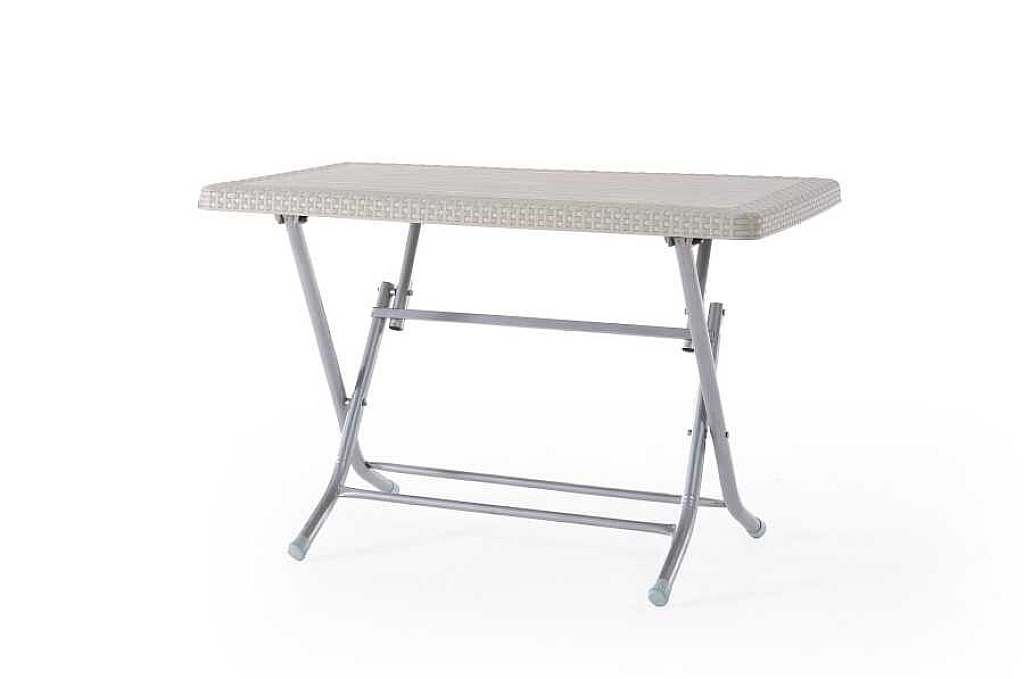 Heniver Rattan 70X120cm Katlanır Masa