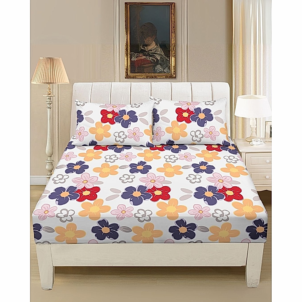 Mikro Saten Fitted Set Battal Boy 180x200 Desenli 