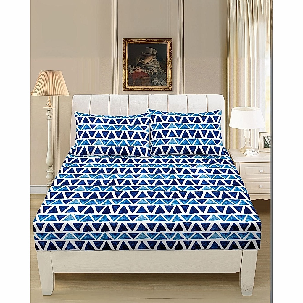 Mikro Saten Fitted Set Battal Boy 180x200 Desenli 