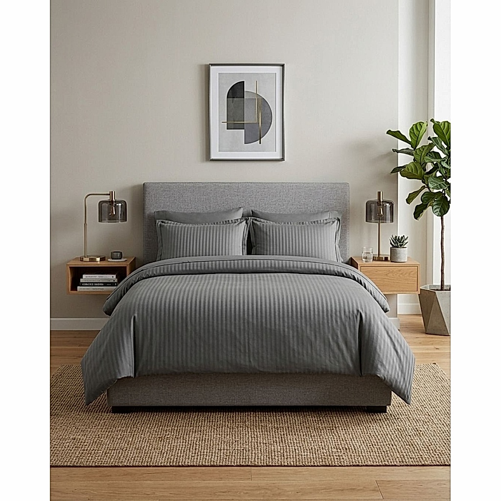 Orkide Delux Bambu Saten Nevresim Takımı 1.5 Kişilik 125x200