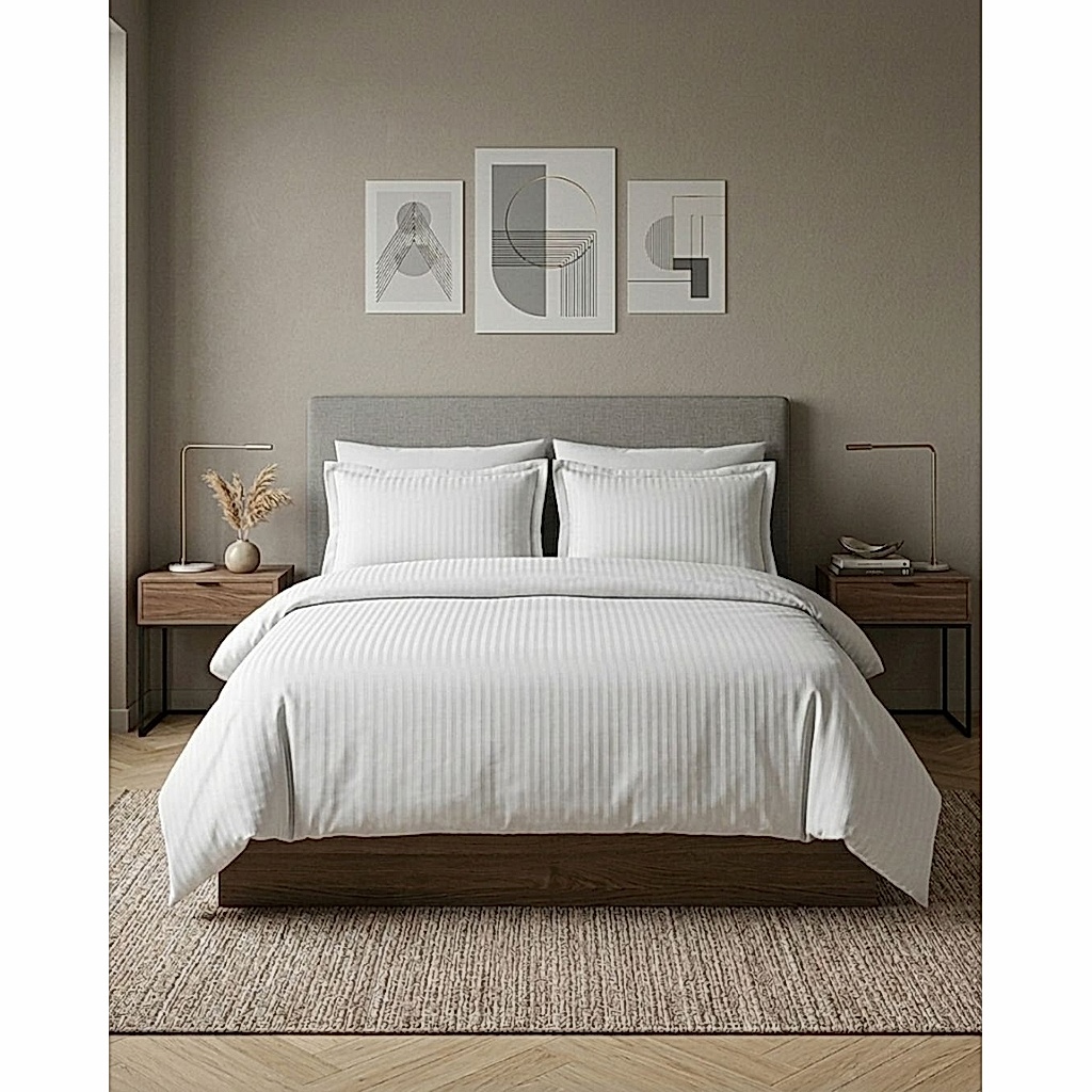 Orkide Delux Bambu Saten Nevresim Takımı 1.5 Kişilik 125x200