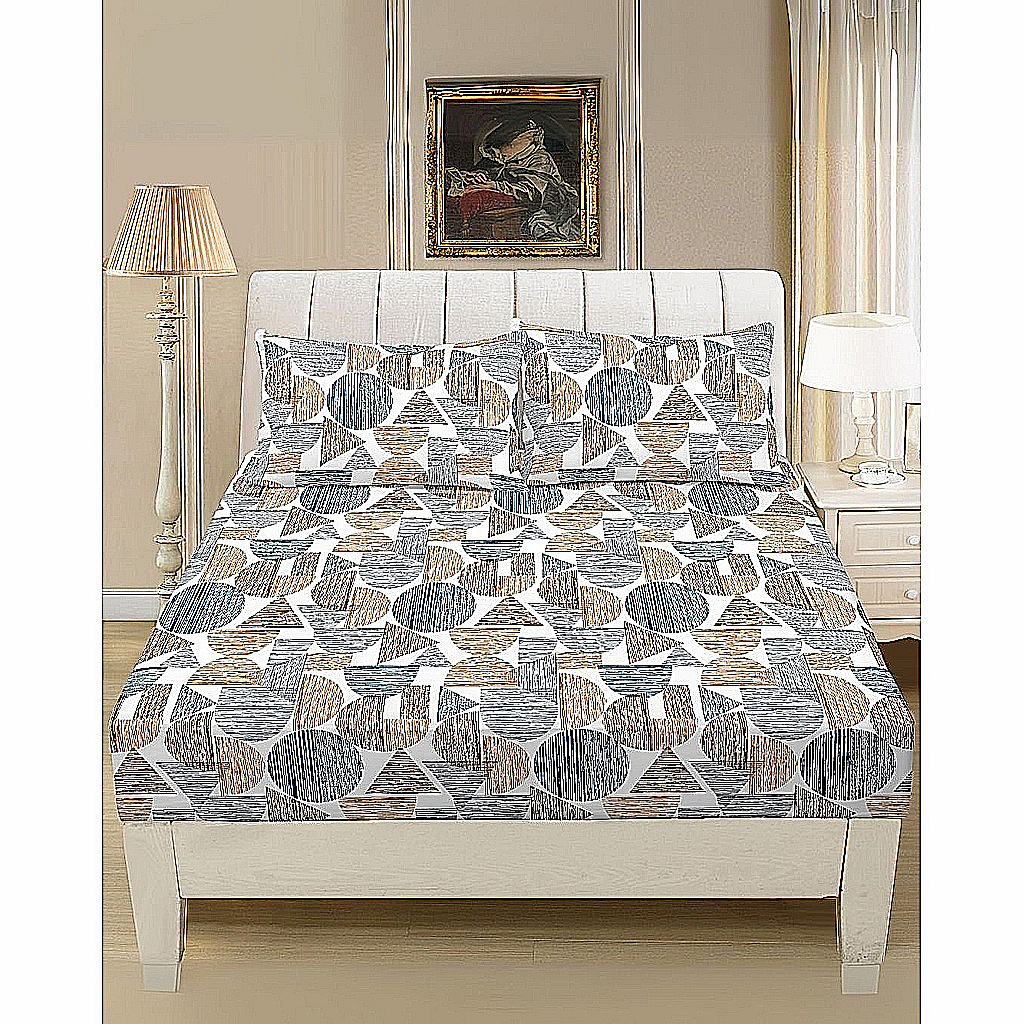 Mikro Saten Fitted Set Battal Boy 180x200 Desenli 