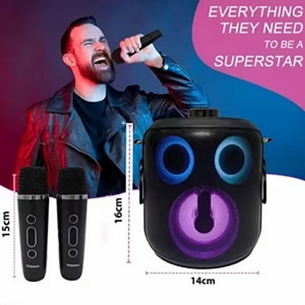 Andowl Q-YX2560 Mikrofonlu Karaoke Sistemi