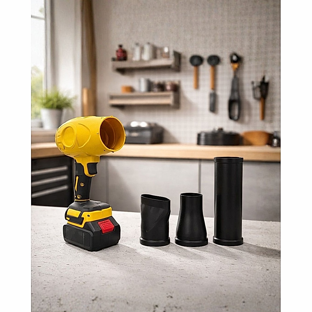 3 Başlıklı Şarjlı Turbo Fan
