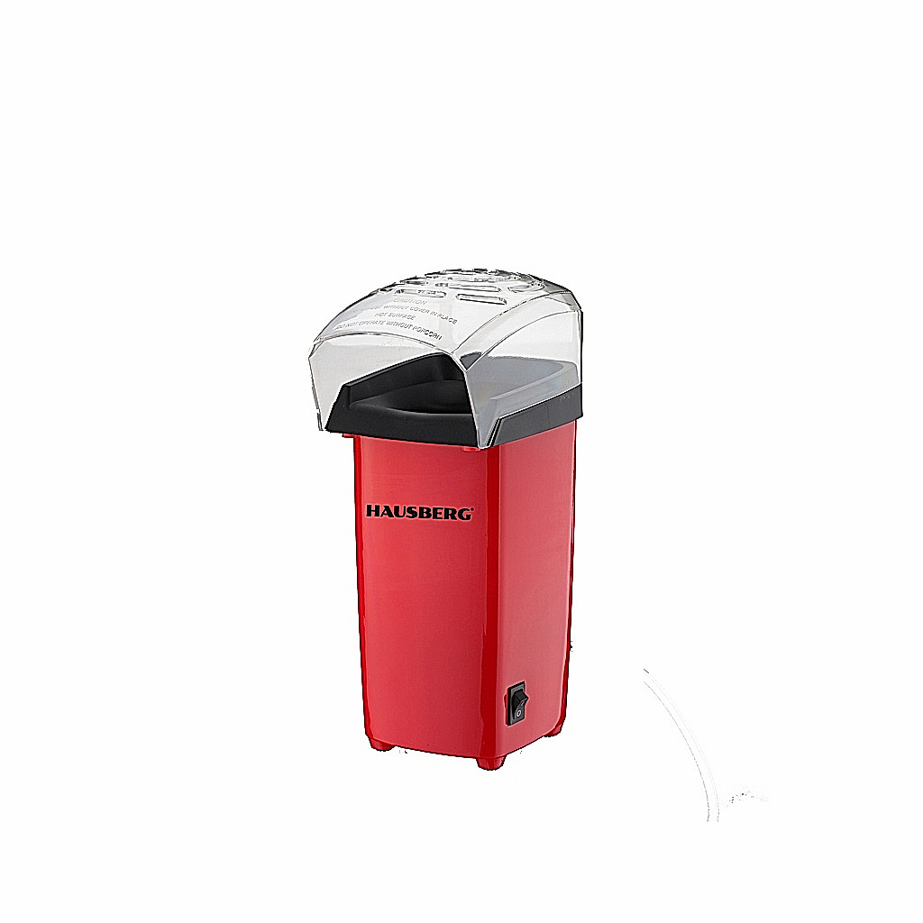 Hausberg Hb910 Mısır Patlatma Makinesi Kırmızı