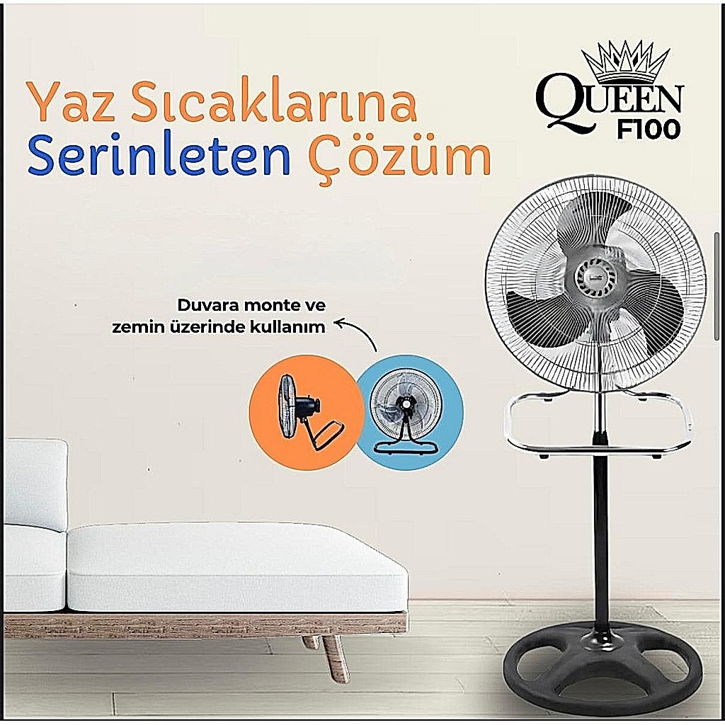18'' QUEEN F100 VANTILATOR