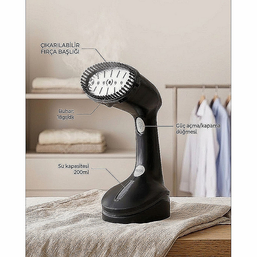 HAUSBERG HB 7901 Fırçalı Ütü