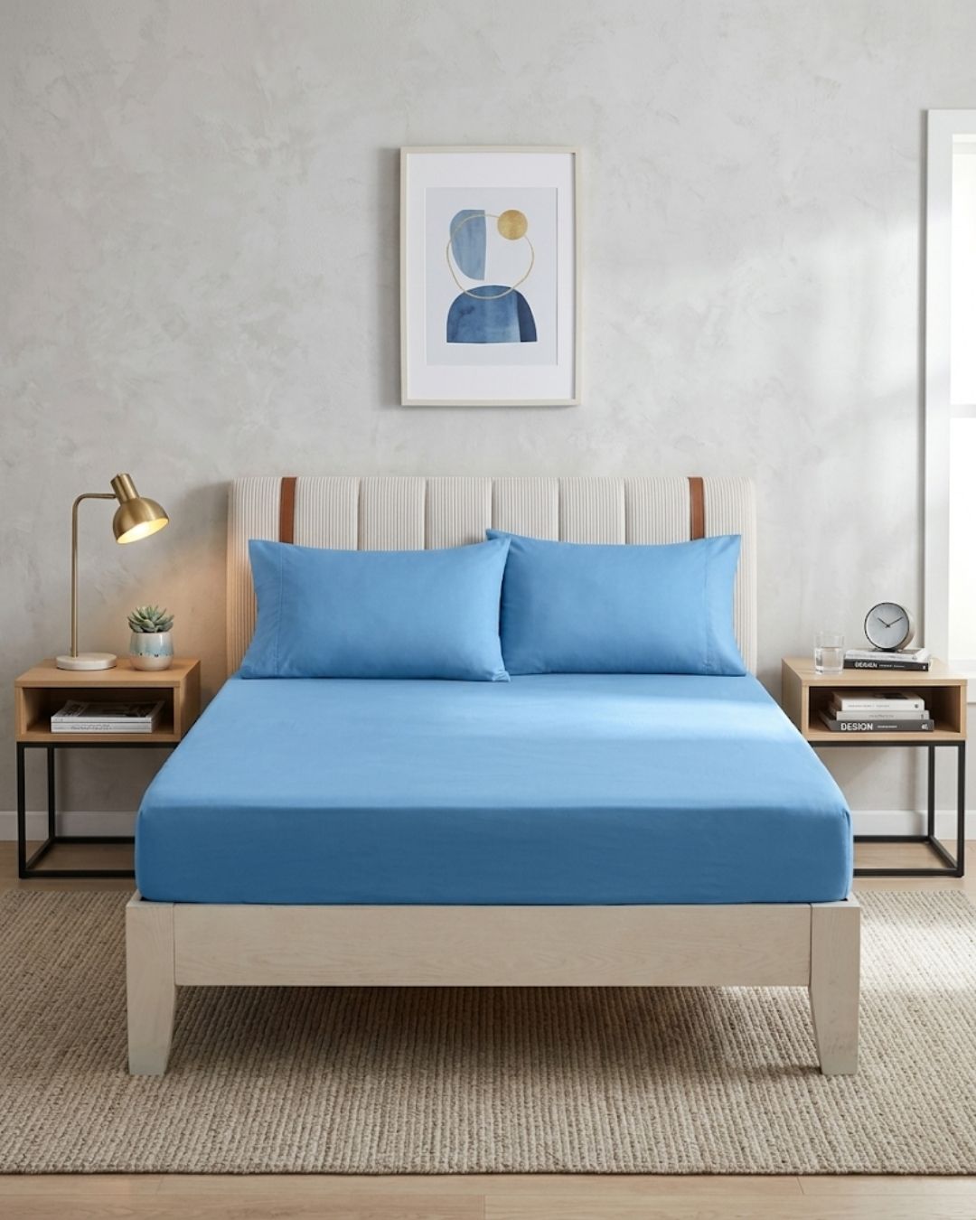 Mikro Saten Fitted Set Çift Kişilik (165x200)