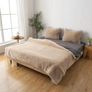 Orkide Fur Duvet Nevresim Takımı Çift Kişilik