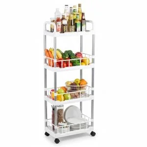 4 Gözlü Tuvalet RafI - 0005