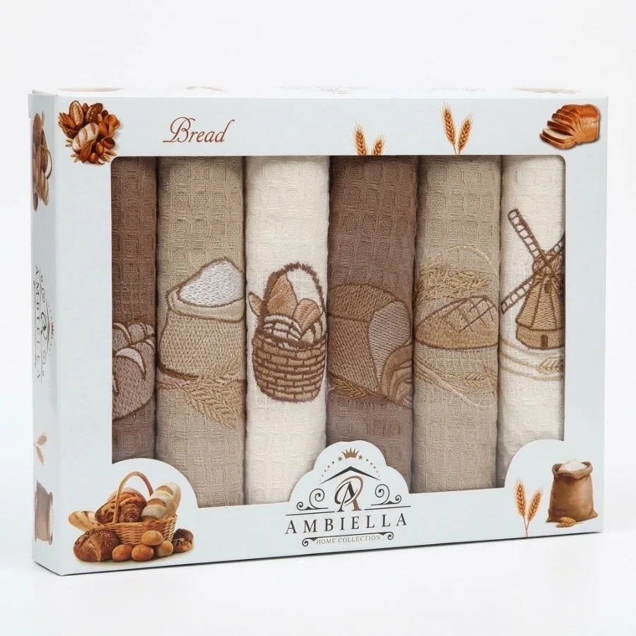 IPEKCE PEÇETE SET 6 LIKUTULU MARİN 40*60