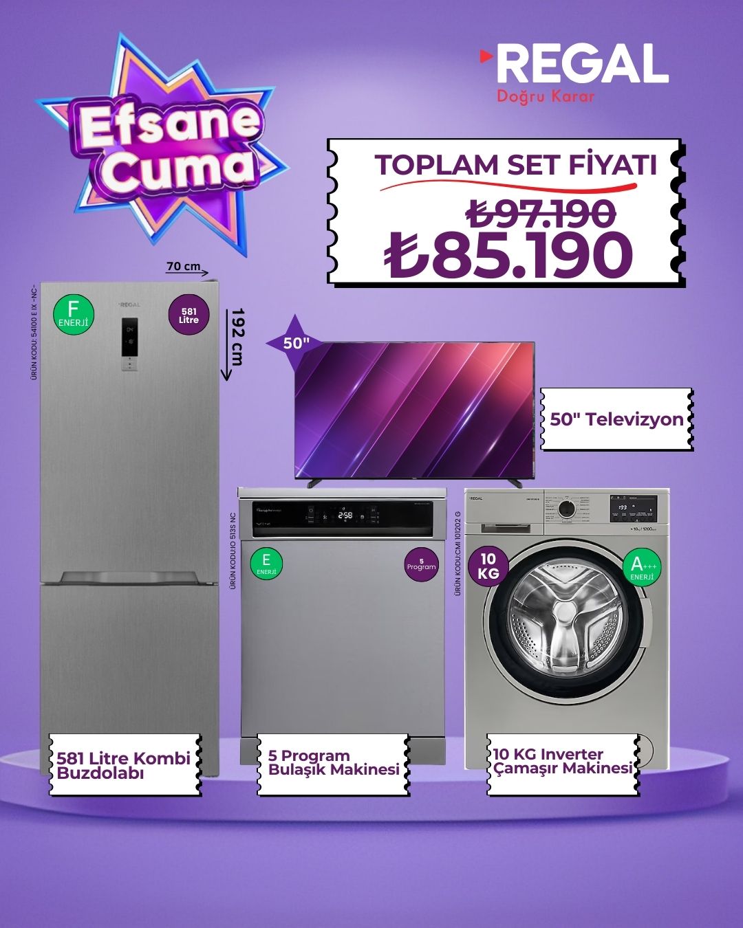 Regal Efsane Cuma Seti 1