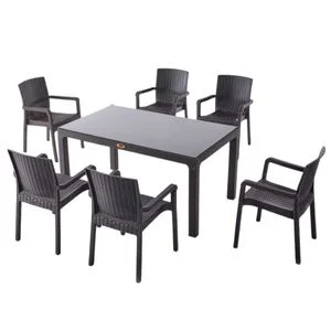 HENIVER VEKTOR 90X150 CAMLI  MASA SET