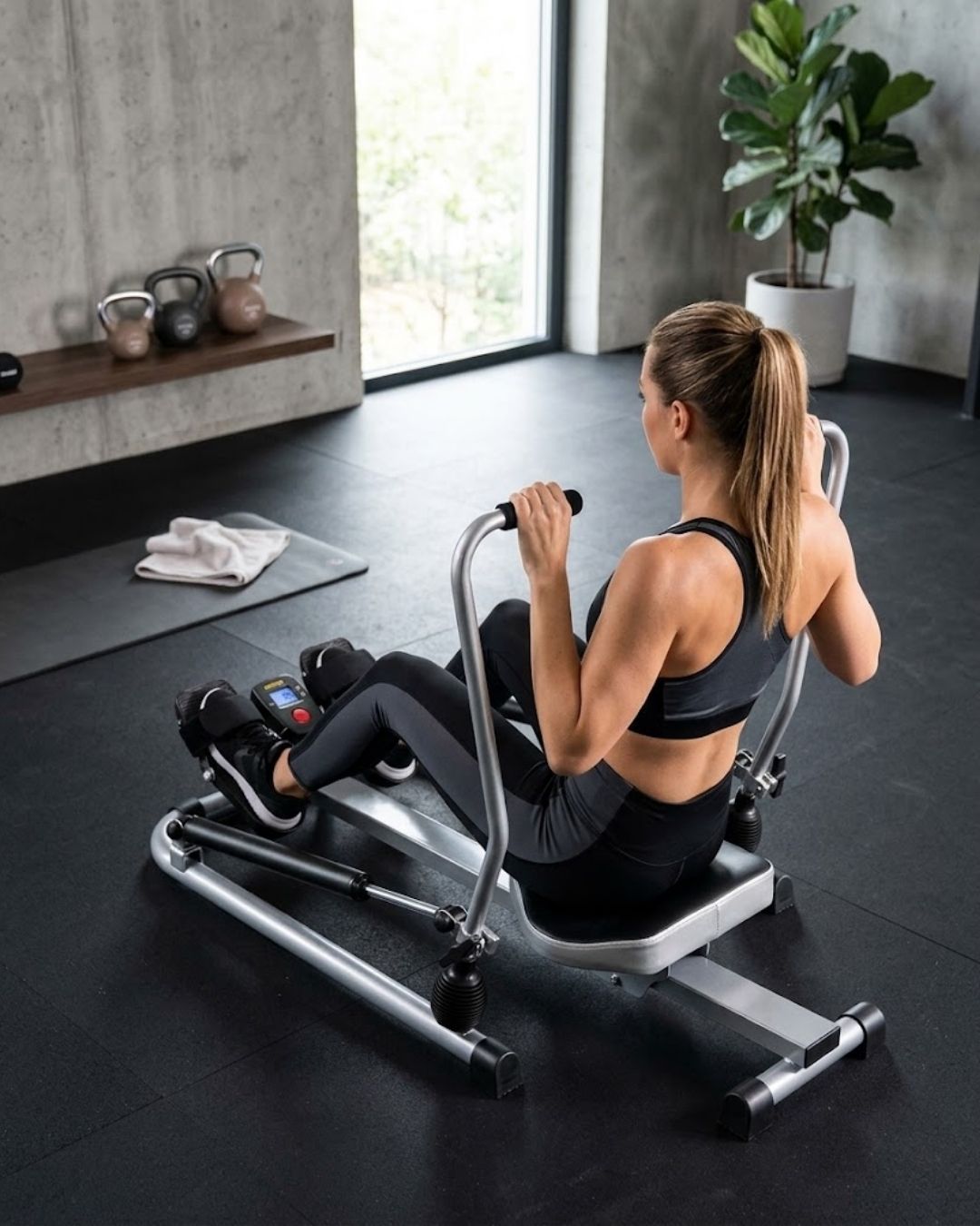 Kürek Çekme Spor Aleti 